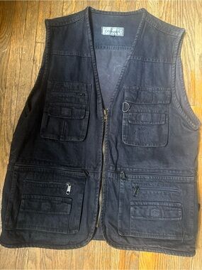 Olympia Activewear Black Utility Vest
